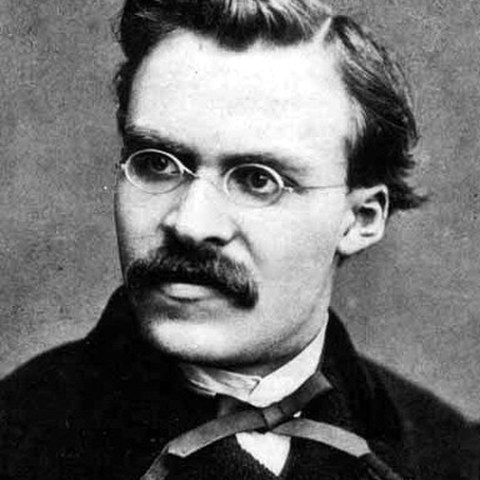 Friedrich Nietzsche. Vergrösserte Ansicht