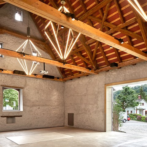 Baslerhofscheune. Vergrösserte Ansicht