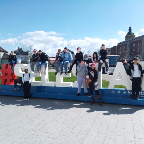 Selestat Gruppenfoto. Vergrösserte Ansicht